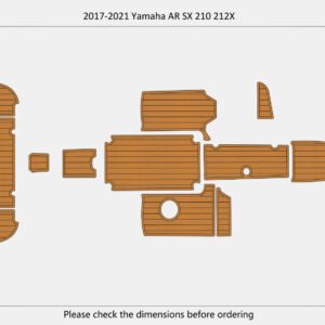 1 Kit EVA foam faux teak boat floor 6mm 2017-2021 Yamaha ARSX 210 212X