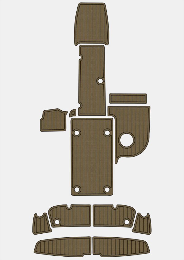 EVA foam faux mat floor 6mm 2012--2016 Yamaha SX 210 (10) 1 Kit EVA foam faux boat floor 6mm 2012-2016 Yamaha SX 210