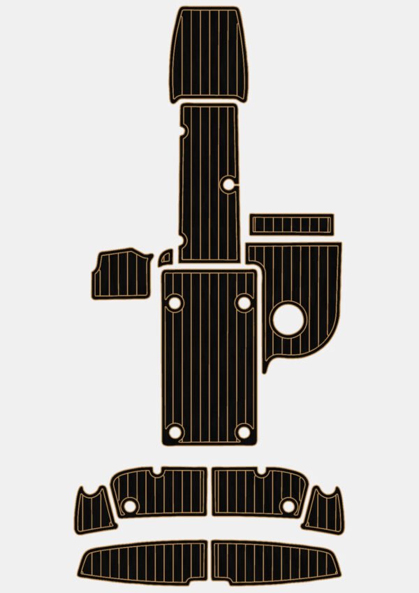 EVA foam faux mat floor 6mm 2012--2016 Yamaha SX 210 (3) 1 Kit EVA foam faux boat floor 6mm 2012-2016 Yamaha SX 210