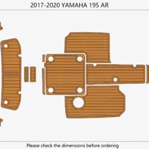 1 Kit EVA foam faux boat floor 6mm 2017-2020 YAMAHA AR 195