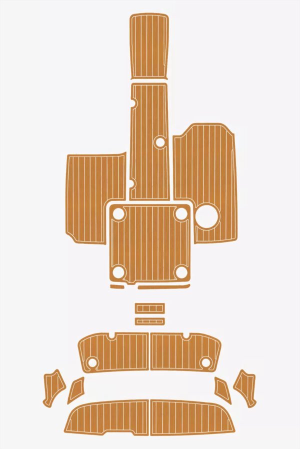 EVA foam faux mat floor 6mm 2017-2020 YAMAHA AR 195 (3) 1 Kit EVA foam faux boat floor 6mm 2017-2020 YAMAHA AR 195