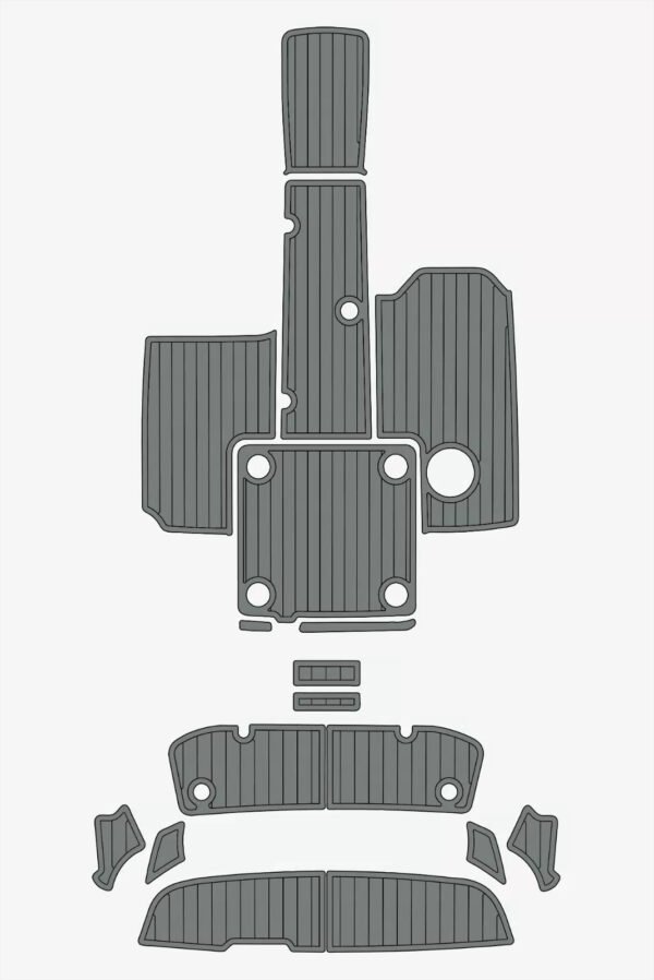 EVA foam faux mat floor 6mm 2017-2020 YAMAHA AR 195 (5) 1 Kit EVA foam faux boat floor 6mm 2017-2020 YAMAHA AR 195