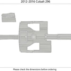 1 Kit EVA foam faux mat flooring 6mm 2012-2016 Cobalt 296