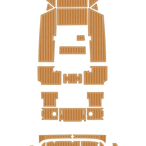 1 Kit EVA foam faux teak decking marine floor 2016-2017 Yamaha 190