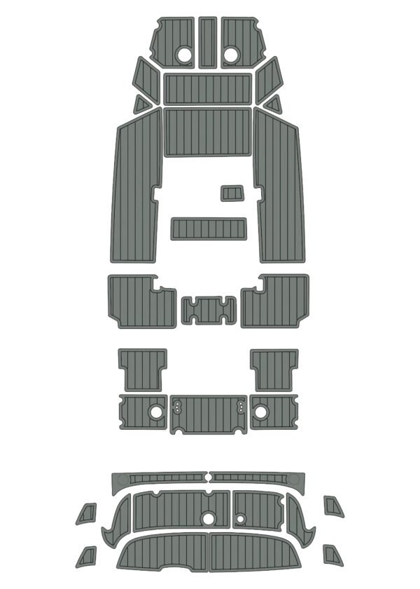EVA foam faux teak decking marine floor 2016-2017 Yamaha 190 (7) 1 Kit EVA foam faux teak decking marine floor 2016-2017 Yamaha 190