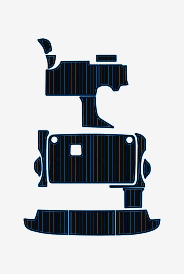 EVA foam faux teak floor Anti-slip mat 2000-2001 Bayliner 2855 (3) 1 Kit EVA foam faux teak floor Anti-slip mat 2000-2001 Bayliner 2855