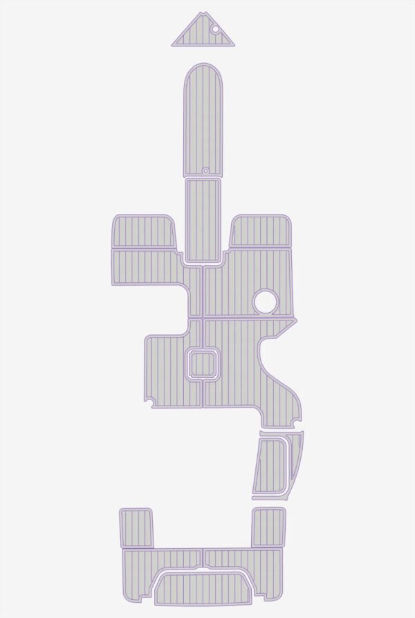 EVA foam faux teak flooring 6mm 2014-2021 Cobalt R3 (11) 1 Kit EVA foam faux teak flooring 6mm 2014-2021 Cobalt R3