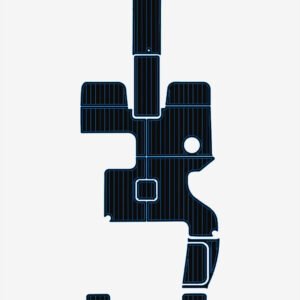 1 Kit EVA foam faux teak flooring 6mm 2014-2021 Cobalt R3