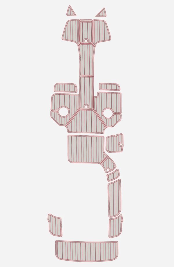 EVA foam faux teak marine deck flooring 2008-2009 Cobalt 272 BR (8) 1 Kit EVA foam faux teak marine deck flooring 2008-2009 Cobalt 272 BR