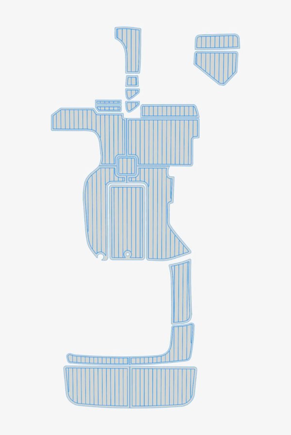 EVA foam faux teak marine deck flooring 2008-2012 Cobalt 303 (7) 1 Kit EVA foam faux teak marine deck flooring 2008-2012 Cobalt 303