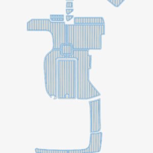 1 Kit EVA foam faux teak marine deck flooring 2008-2012 Cobalt 303