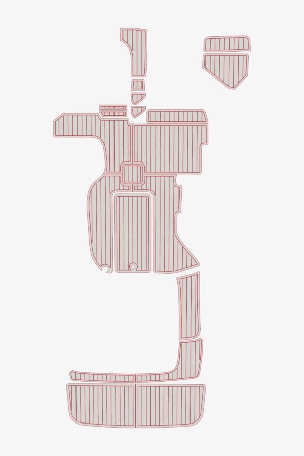 EVA foam faux teak marine deck flooring 2008-2012 Cobalt 303 (8) 1 Kit EVA foam faux teak marine deck flooring 2008-2012 Cobalt 303