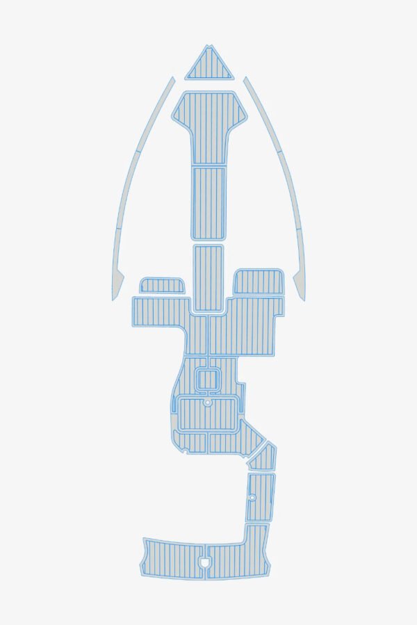 EVA foam faux teak marine deck flooring 2009-2014 Cobalt 276 (7) 1 Kit EVA foam faux teak marine deck flooring 2009-2014 Cobalt 276