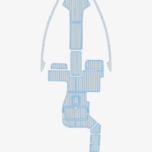 1 Kit EVA foam faux teak marine deck flooring 2009-2014 Cobalt 276