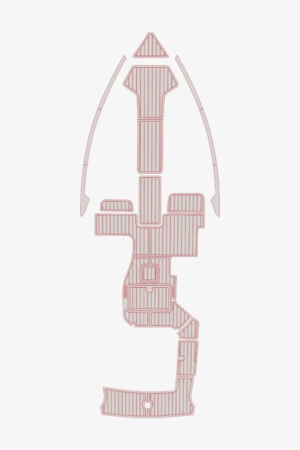 EVA foam faux teak marine deck flooring 2009-2014 Cobalt 276 (8) 1 Kit EVA foam faux teak marine deck flooring 2009-2014 Cobalt 276