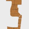 EVA foam faux teak marine deck flooring 2012-2014 Cobalt 273 (1) 1 Kit EVA foam faux teak marine deck flooring 2012-2014 Cobalt 273