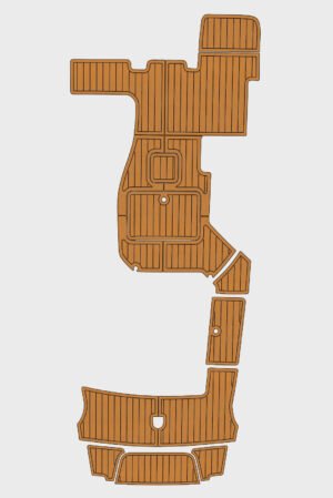 EVA foam faux teak marine deck flooring 2012-2014 Cobalt 273 (1) 1 Kit EVA foam faux teak marine deck flooring 2012-2014 Cobalt 273