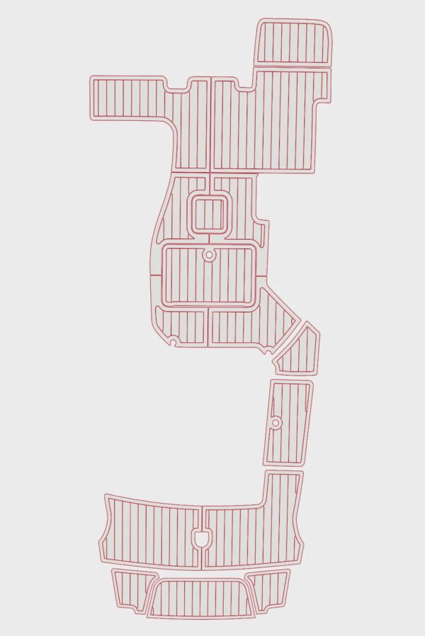 EVA foam faux teak marine deck flooring 2012-2014 Cobalt 273 (8) 1 Kit EVA foam faux teak marine deck flooring 2012-2014 Cobalt 273