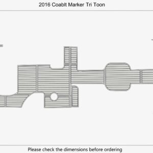 EVA foam faux teak marine deck flooring 2016 Cobalt Marker Tri Toon (2) 1 Kit EVA foam faux teak marine deck flooring 2016 Cobalt Marker Tri Toon