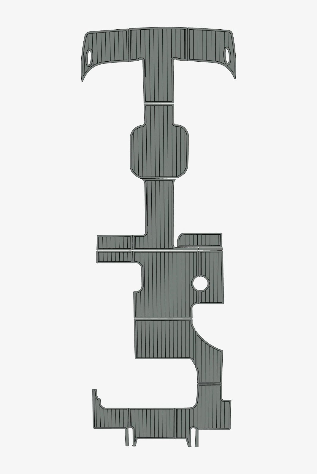 EVA foam faux teak marine deck flooring 2016 Cobalt Marker Tri Toon (6) 1 Kit EVA foam faux teak marine deck flooring 2016 Cobalt Marker Tri Toon