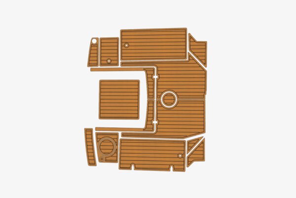 EVA foam faux teak marine deck flooring Bayliner Trophy 2159 Anti-slip (1) 1 Kit EVA foam marine flooring faux teak Bayliner Trophy 2159 Anti-slip