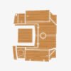 EVA foam faux teak marine deck flooring Bayliner Trophy 2159 Anti-slip (5) 1 Kit EVA foam marine flooring faux teak Bayliner Trophy 2159 Anti-slip
