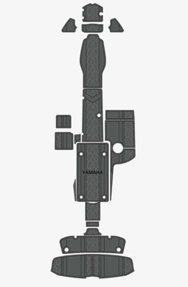 EVA foam floor 6mm 2008-2014 YAMAHA 240 Cockpit (11) 1 Kit EVA foam boat floor 6mm 2008-2014 YAMAHA 240 Cockpit