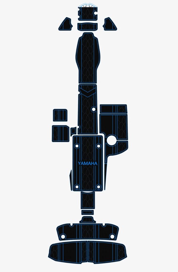 EVA foam floor 6mm 2008-2014 YAMAHA 240 Cockpit (3) 1 Kit EVA foam boat floor 6mm 2008-2014 YAMAHA 240 Cockpit