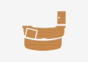 EVA foam floor faux teak mat 2002-2007 Cobalt 240 (1) 1 Kit EVA foam floor faux teak mat 2002-2007 Cobalt 240