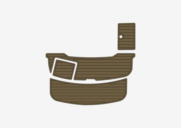 EVA foam floor faux teak mat 2002-2007 Cobalt 240 (2) 1 Kit EVA foam floor faux teak mat 2002-2007 Cobalt 240