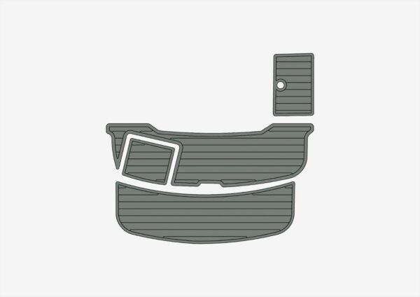 EVA foam floor faux teak mat 2002-2007 Cobalt 240 (3) 1 Kit EVA foam floor faux teak mat 2002-2007 Cobalt 240