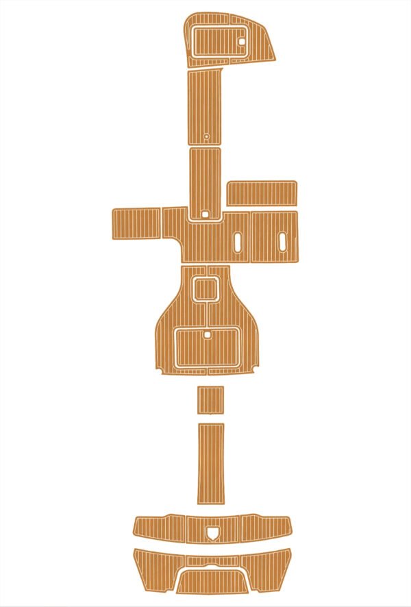 EVA foam flooring 6mm 2012-2016 Cobalt 296 Bow Rider (2) 1 Kit EVA foam flooring 6mm 2012-2016 Cobalt 296 Bow Rider