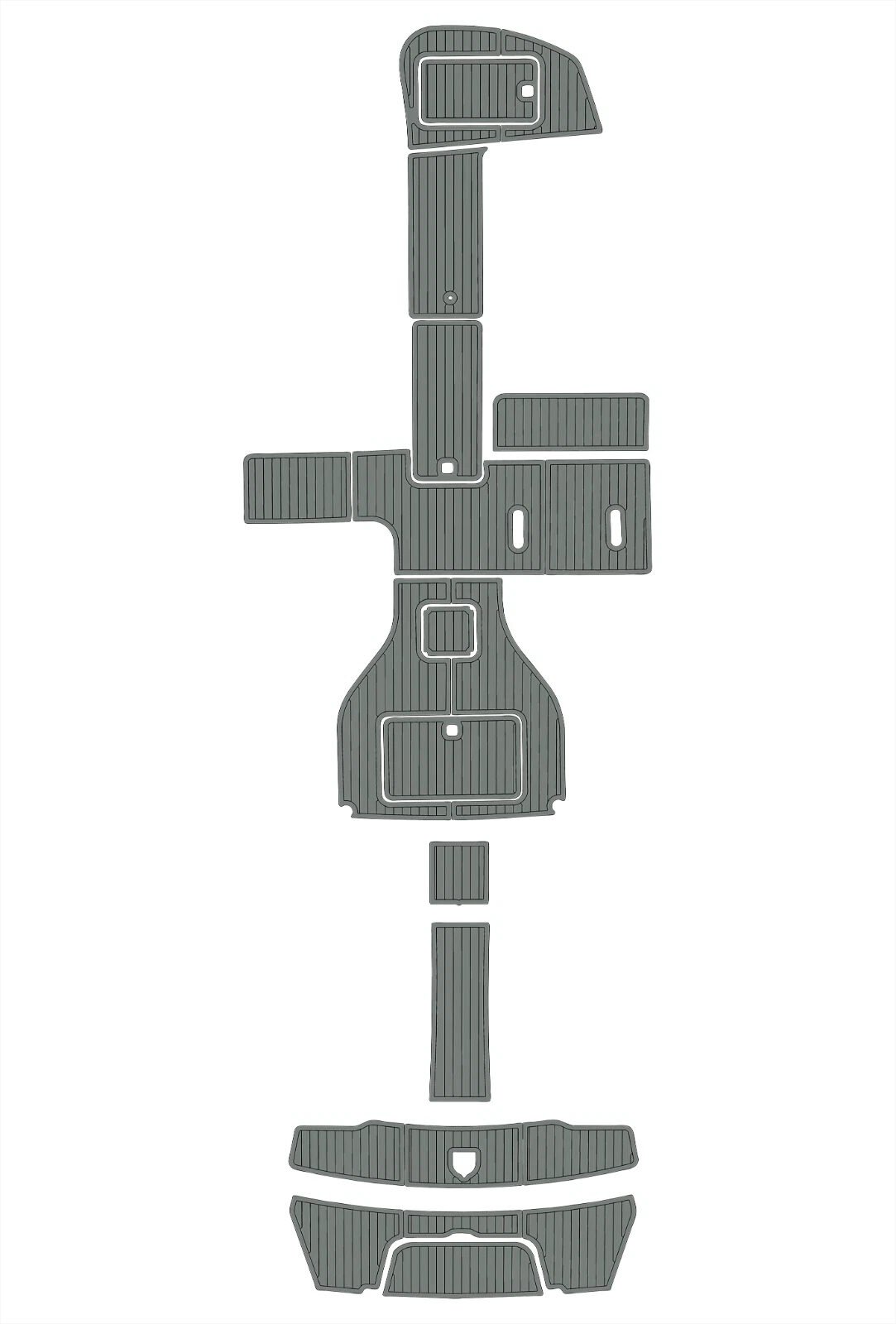 1 Kit EVA foam flooring 6mm 2012-2016 Cobalt 296 Bow Rider