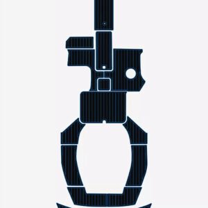 1 Kit EVA foam flooring anti-slip mat 6mm 2016-2017 cobalt cs3