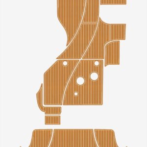 1 Kit EVA foam flooring faux teak 6mm 2008-2009 Bayliner 325