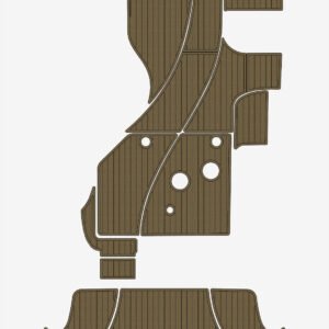 1 Kit EVA foam flooring faux teak 6mm 2008-2009 Bayliner 325