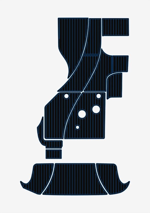 EVA foam flooring faux teak 6mm 2008-2009 Bayliner 325 (3) 1 Kit EVA foam flooring faux teak 6mm 2008-2009 Bayliner 325
