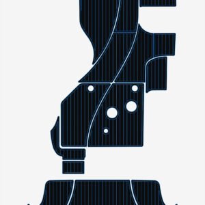 1 Kit EVA foam flooring faux teak 6mm 2008-2009 Bayliner 325