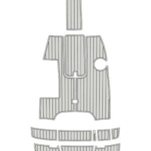 1 Kit EVA foam flooring faux teak 6mm 2010-2016 Bayliner 185 BR