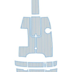 1 Kit EVA foam flooring faux teak 6mm 2010-2016 Bayliner 185 BR