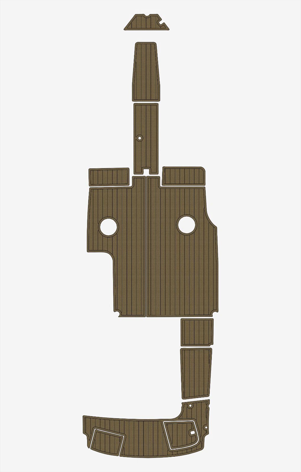 1 Kit EVA foam flooring faux teak mat 2000-2006 Cobalt 246