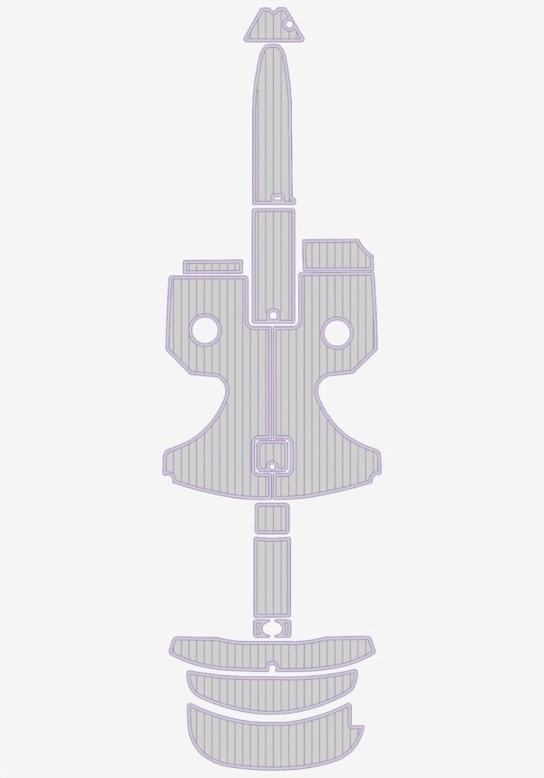 EVA foam flooring faux teak mat 2004-2007 Cobalt 250 (10) 1 Kit EVA foam flooring faux teak mat 2004-2007 Cobalt 250