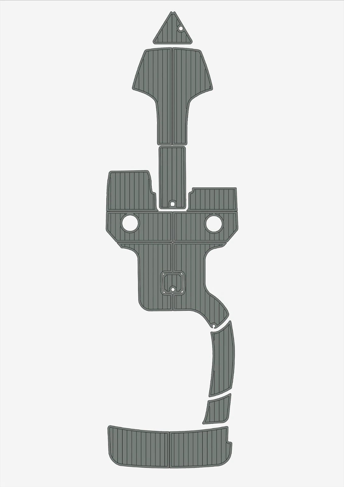 EVA foam flooring faux teak mat 2006-2014 cobalt 232 (3) 1 Kit EVA foam flooring faux teak mat 2006-2014 cobalt 232