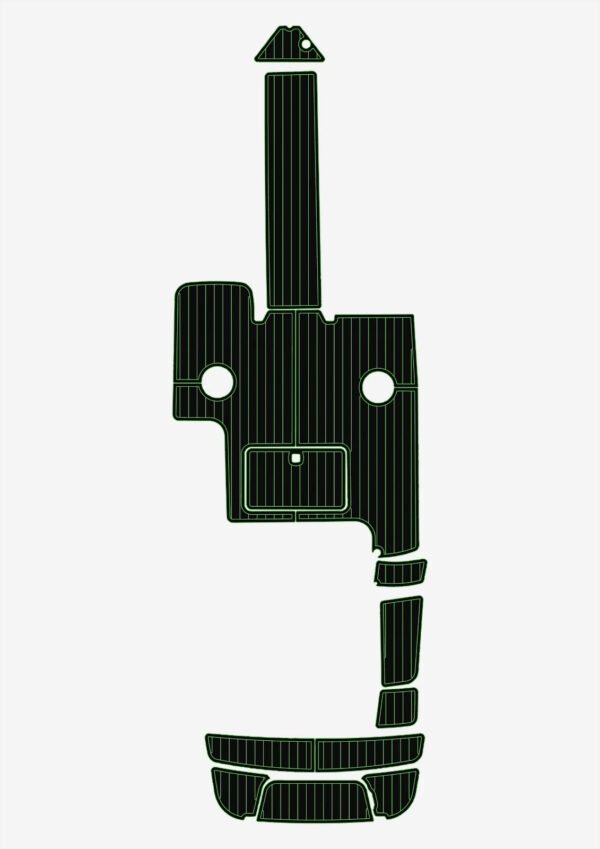 EVA foam flooring faux teak mat 2011-2014 Cobalt 232 WSS (10) 1 Kit EVA foam flooring faux teak mat 2011-2014 Cobalt 232 WSS