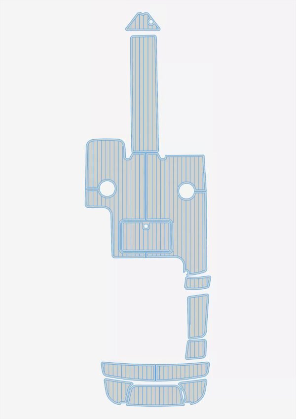 EVA foam flooring faux teak mat 2011-2014 Cobalt 232 WSS (7) 1 Kit EVA foam flooring faux teak mat 2011-2014 Cobalt 232 WSS