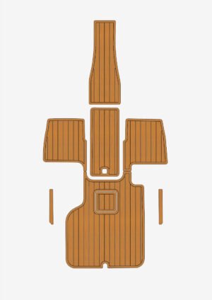 EVA foam flooring faux teak mat 2016-2017 Cobalt 220S (3) 1 Kit EVA foam boat floor 6mm Anti-slip mat 2016-2017 Cobalt 220S