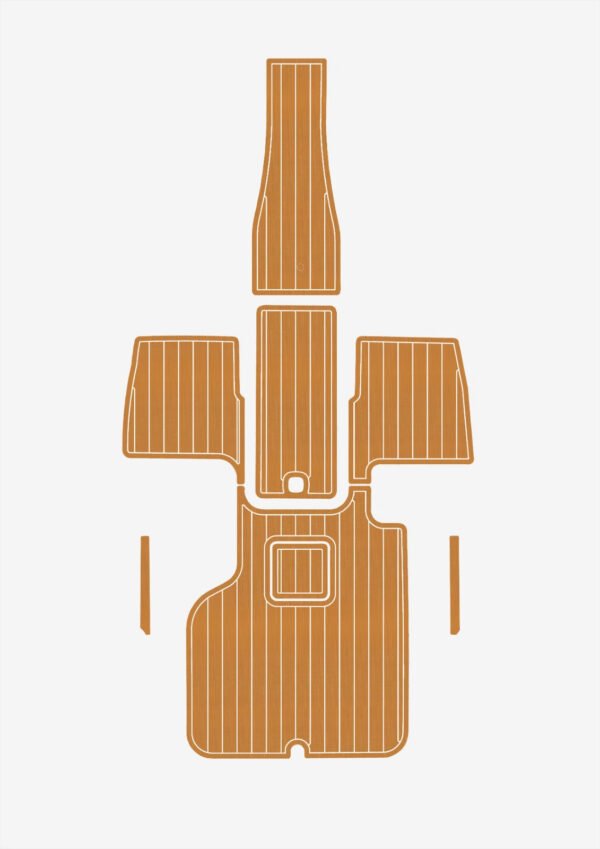 EVA foam flooring faux teak mat 2016-2017 Cobalt 220S (4) 1 Kit EVA foam boat floor 6mm Anti-slip mat 2016-2017 Cobalt 220S