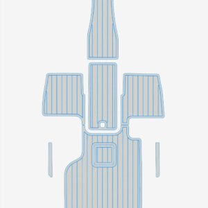 1 Kit EVA foam boat floor 6mm Anti-slip mat 2016-2017 Cobalt 220S