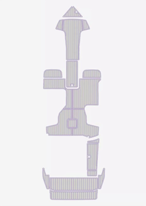 EVA foam flooring faux teak mat 6mm 2011-2017 cobalt A25 (11) 1 Kit EVA foam flooring faux teak mat 6mm 2011-2017 cobalt A25