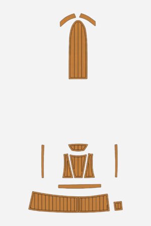 EVA foam flooring marine deck Anti-slip 2007-2008 Bayliner 185 BR (1) 1 Kit EVA foam flooring marine deck Anti-slip 2007-2008 Bayliner 185 BR